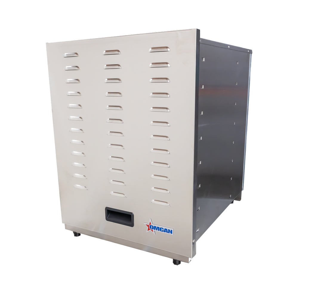 Omcan CE-CN-0016-D 16 tray stainless steel food dehydrator