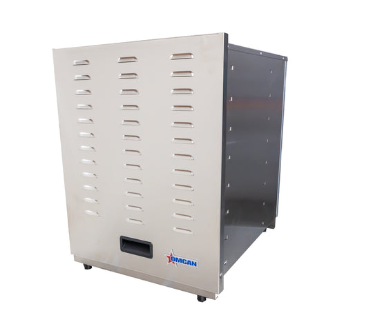 Omcan CE-CN-0016-D 16 tray stainless steel food dehydrator