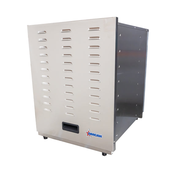 Omcan CE-CN-0016-D 16 tray stainless steel food dehydrator