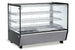 Omcan DW-CN-0160-5 34 inch square glass countertop display warmer with three shelves