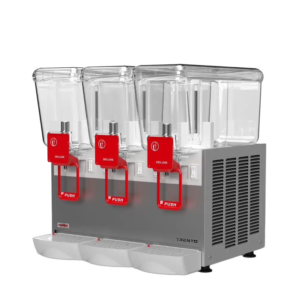 Omcan DELUXE 12-3 triple bowl refrigerated juice dispenser