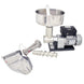 Omcan TS-IT-0150 electric tomato squeezer with stainless steel hopper