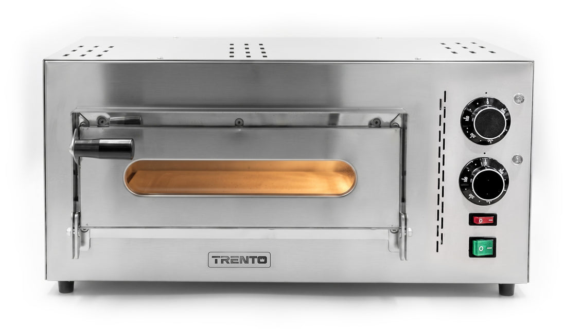 Omcan PE-IT-0005-110V Trento Compact Series single chamber pizza oven