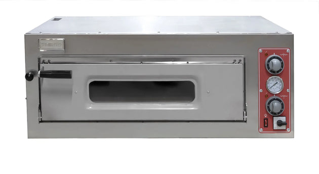 Omcan PE-IT-0019-SS Trento Entry Max Series single chamber pizza oven