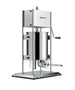 Omcan 47499 22 lb stainless steel vertical manual sausage stuffer