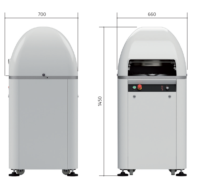 Omcan BE-IT-0030A dough divider rounder additional view