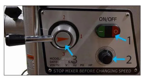 Omcan MX-CN-0030-T planetary mixer alternate view