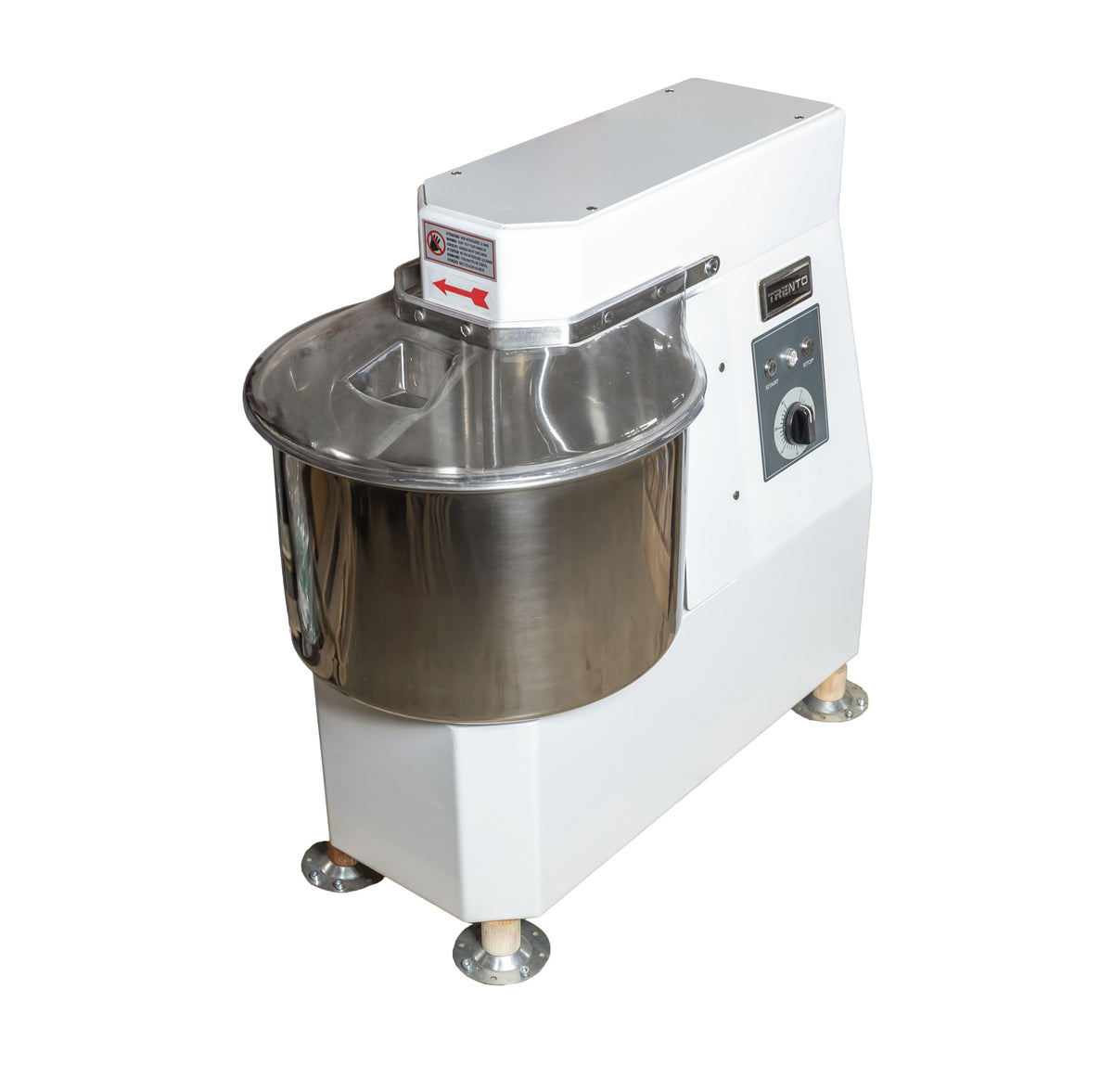 Omcan MX-IT-0030-FT Trento 34 qt spiral mixer fixed bowl and timer