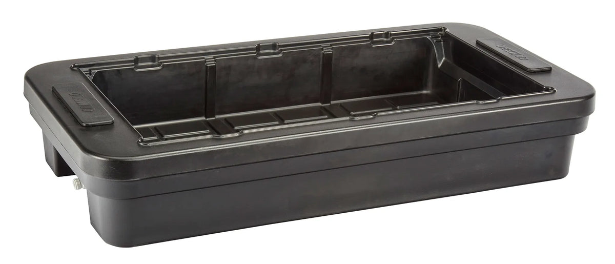 Cambro 4TTFSB110 black 4 foot tabletop cold food bar base