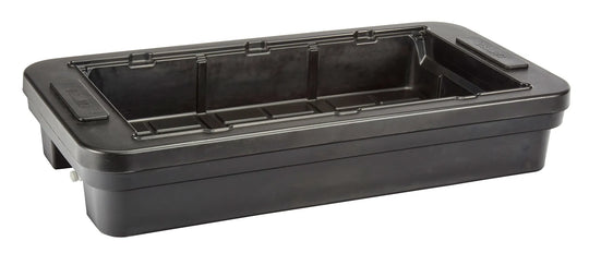 Cambro 4TTFSB110 black 4 foot tabletop cold food bar base