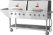 Omcan CE-CN-0060-S LP outdoor BBQ grill alternate view