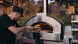 Omcan PE-IT-0004-G Alfa Quick Series pizza oven additional view