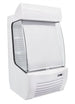 Omcan RS-CN-0360 open refrigerated display case angle view