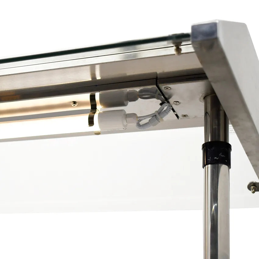 Omcan DW-CN-1210 stainless steel steam table additional view