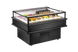 Omcan RE-CN-1200C 50 inch refrigerated island showcase in black