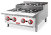 Omcan CE-CN-HP24-S step up hot plate alternate view