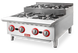 Omcan CE-CN-HP24-S step up hot plate alternate view