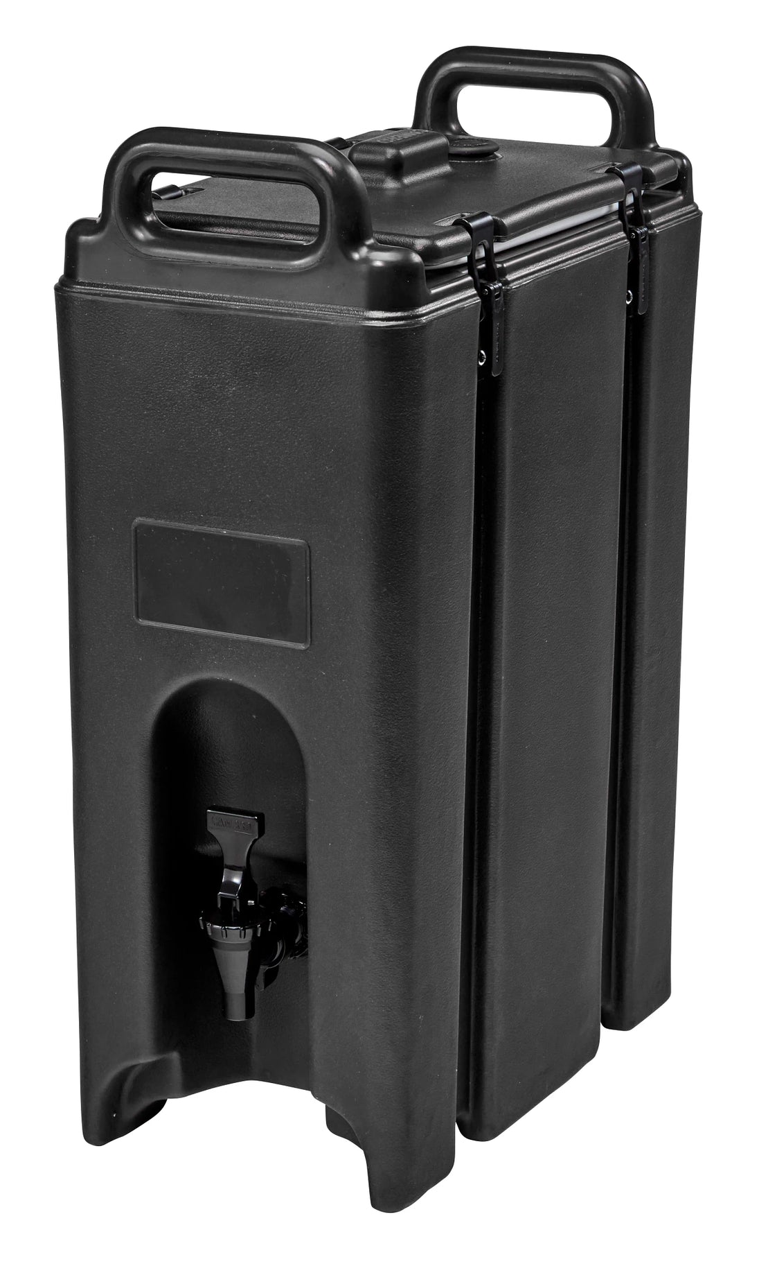 Cambro 500LCD110 black beverage carrier, 4-3/4 Gallon (17.9 L) capacity
