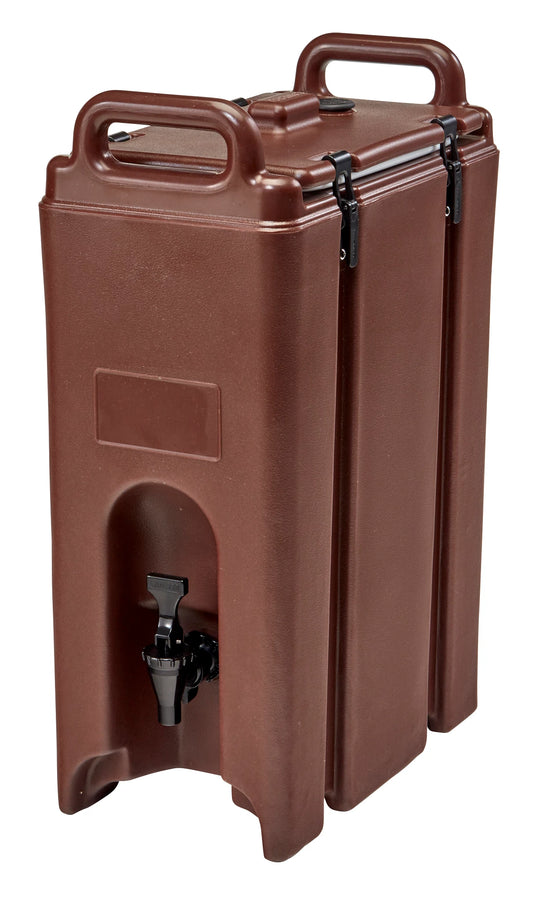 Cambro 500LCD131 dark brown beverage carrier, 4-3/4 Gallon (17.9 L) capacity