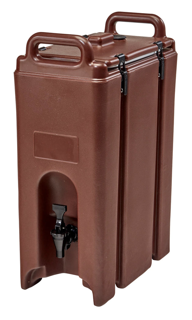 Cambro 500LCD131 dark brown beverage carrier, 4-3/4 Gallon (17.9 L) capacity