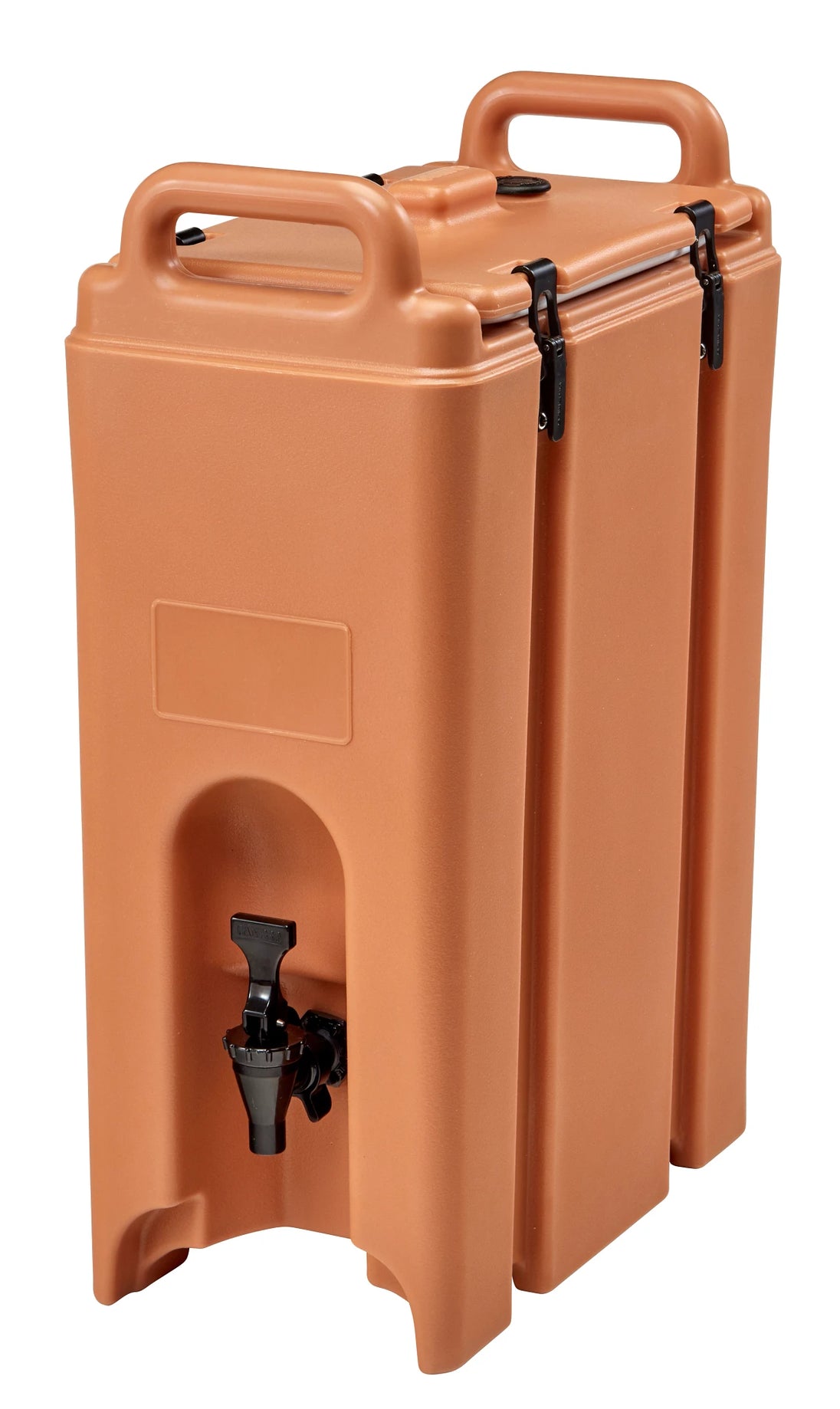 Cambro 500LCD157 coffee beige beverage carrier, 4-3/4 Gallon (17.9 L) capacity