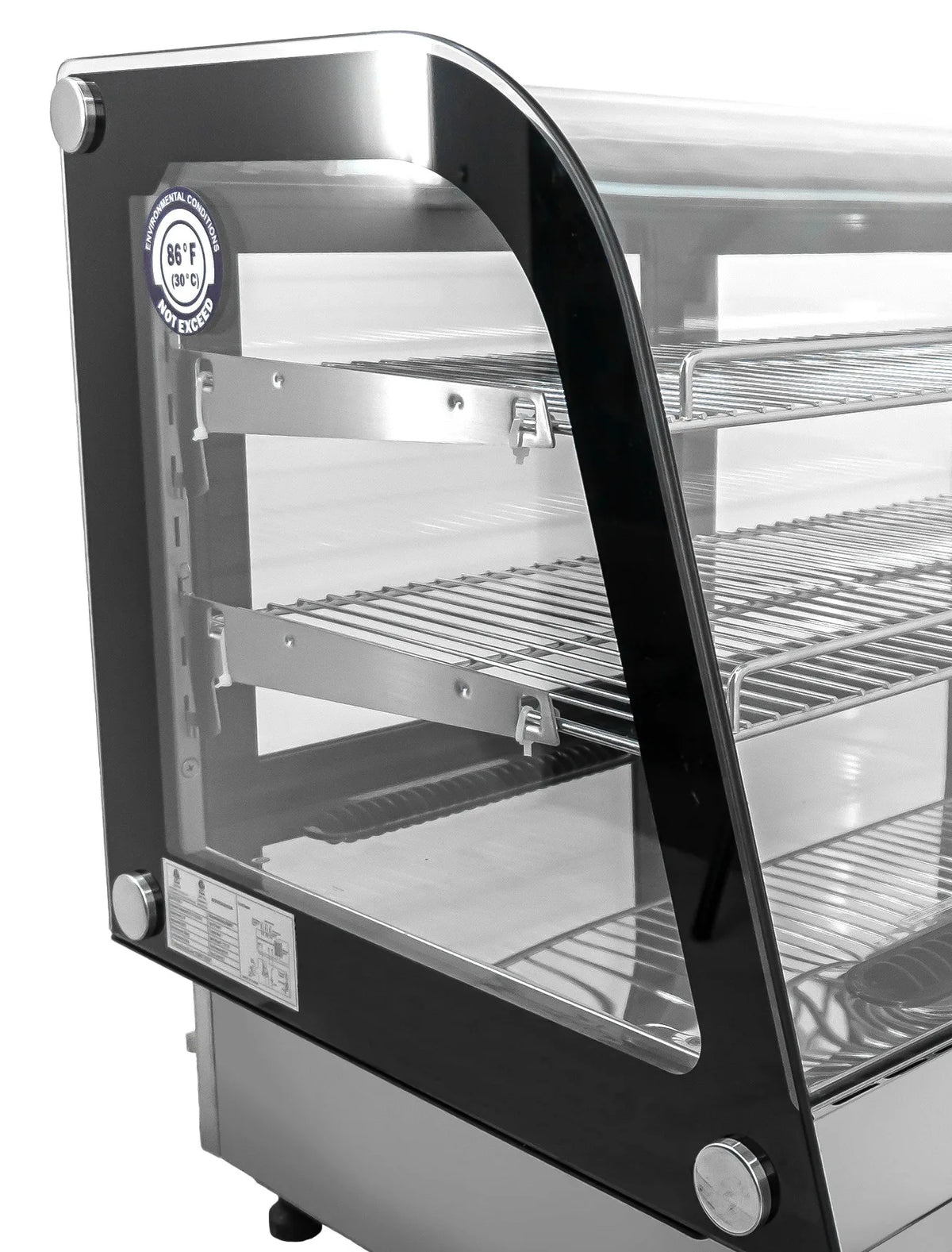 Omcan RS-CN-0252-4D 60 inch drop-in refrigerated showcase