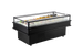 Omcan RE-CN-1800C 73 inch refrigerated island top-open showcase in black