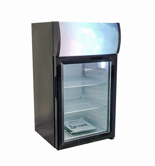 Omcan RS-CN-0040-B display refrigerator alternate view