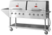Omcan CE-CN-0060-S LP 60 inch propane outdoor BBQ grill