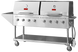 Omcan CE-CN-0060-S LP 60 inch propane outdoor BBQ grill
