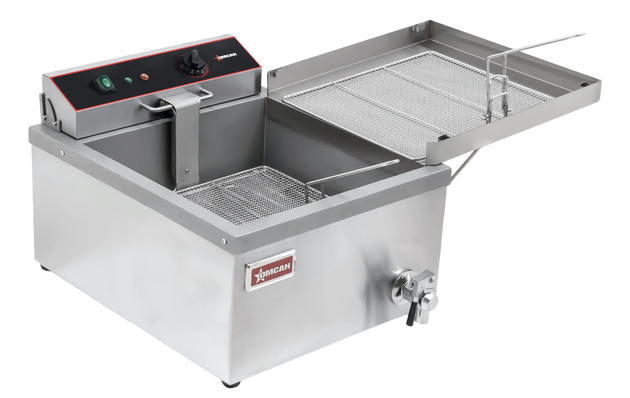 Omcan CE-CN-1700-F countertop electric donut and funnel cake fryer