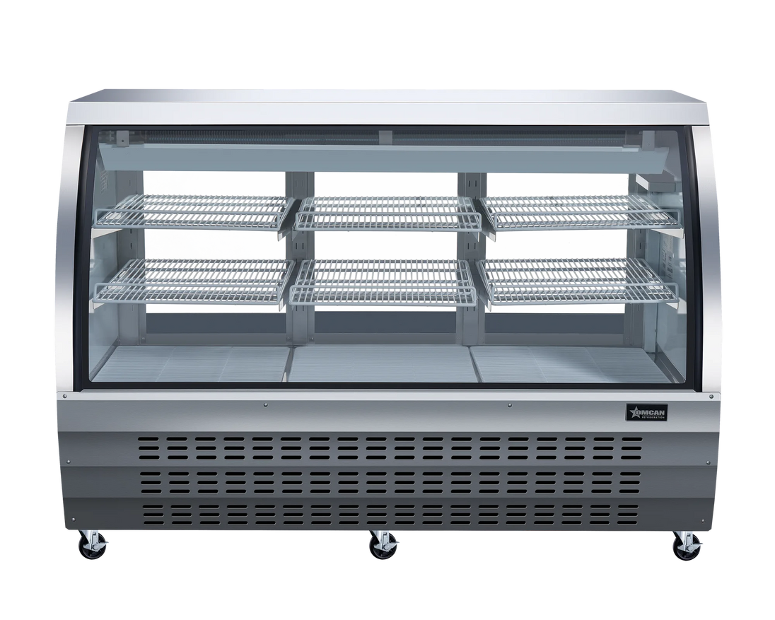 Omcan RS-CN-0163-S showcase interior
