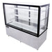 Omcan RS-CN-0471-S 60 inch square glass refrigerated floor display case