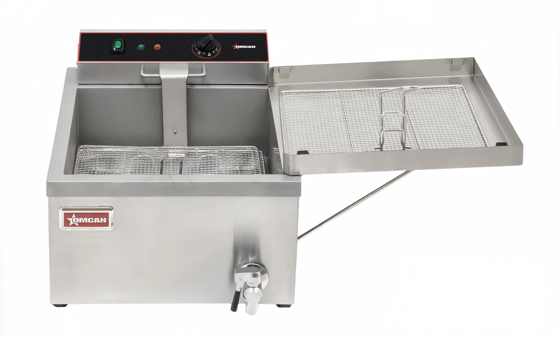 Omcan CE-CN-1700-F countertop electric donut and funnel cake fryer