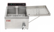 Omcan CE-CN-1700-F countertop electric donut and funnel cake fryer