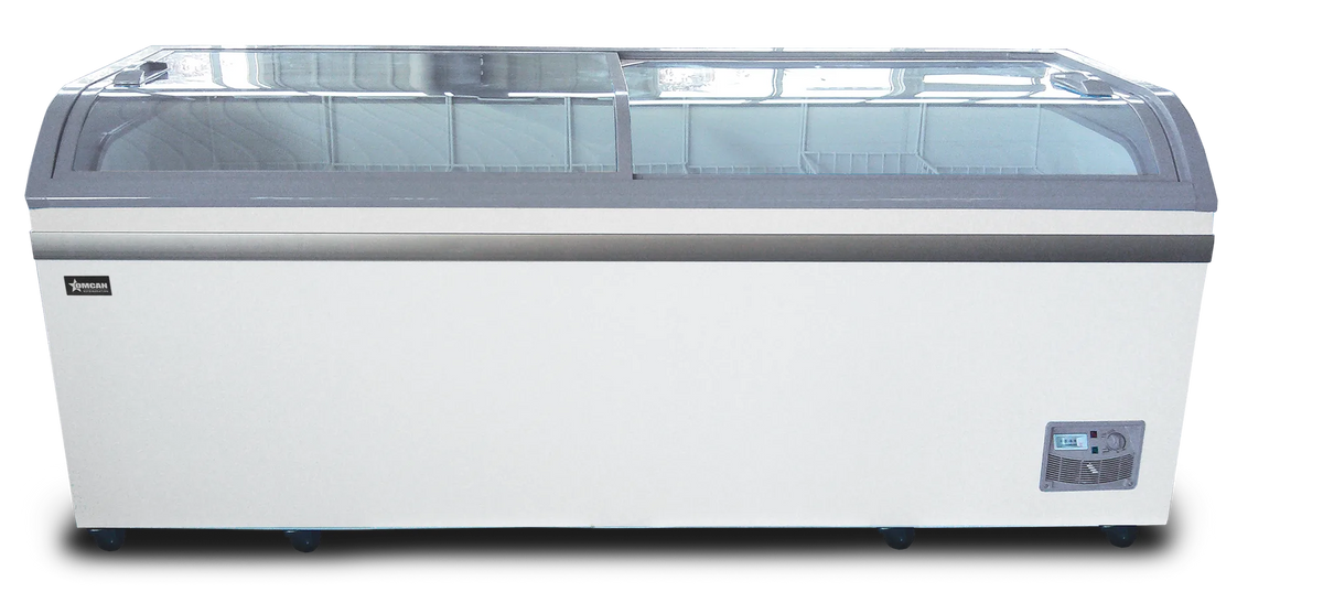 Omcan FR-CN-2007 ice cream display chest freezer detail view