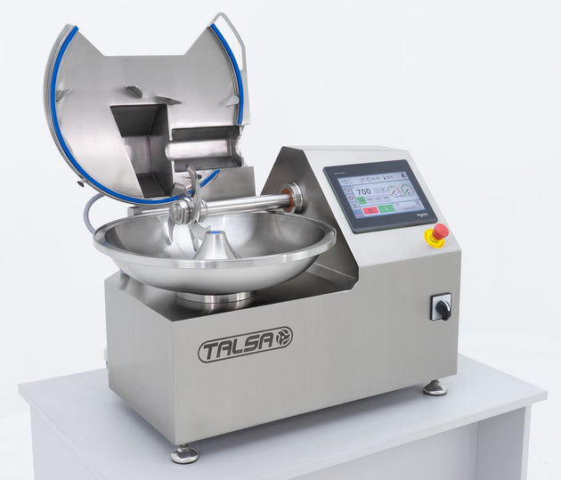 Omcan FP-ES-0015 Talsa K15s Suprem bowl cutter angle view