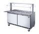 Omcan PT-CN-1524-S-HC salad bar additional view