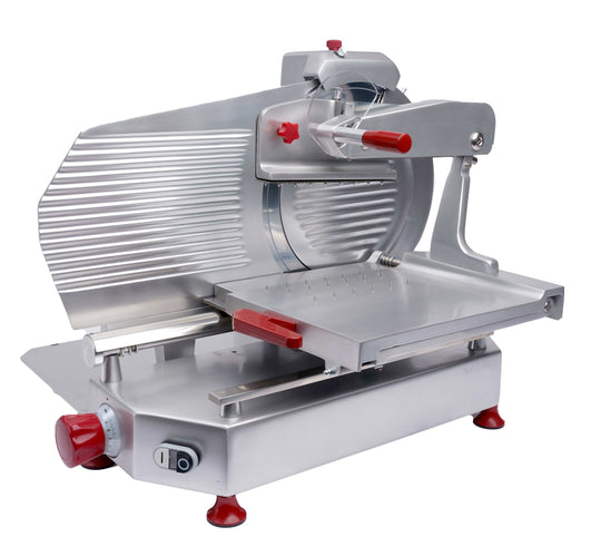 Omcan MS-IT-0330-CE Trento 13 inch vertical belt driven meat slicer