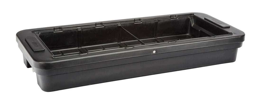 Cambro 5TTFSB110 black 5 foot tabletop cold food bar base