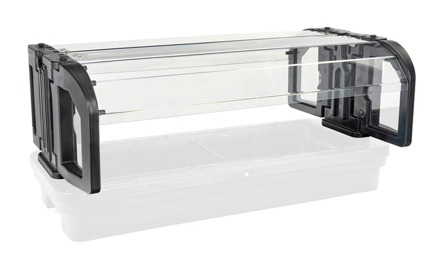 Cambro 5TTSG110 sneeze guard accessory for 5 foot tabletop food bar black