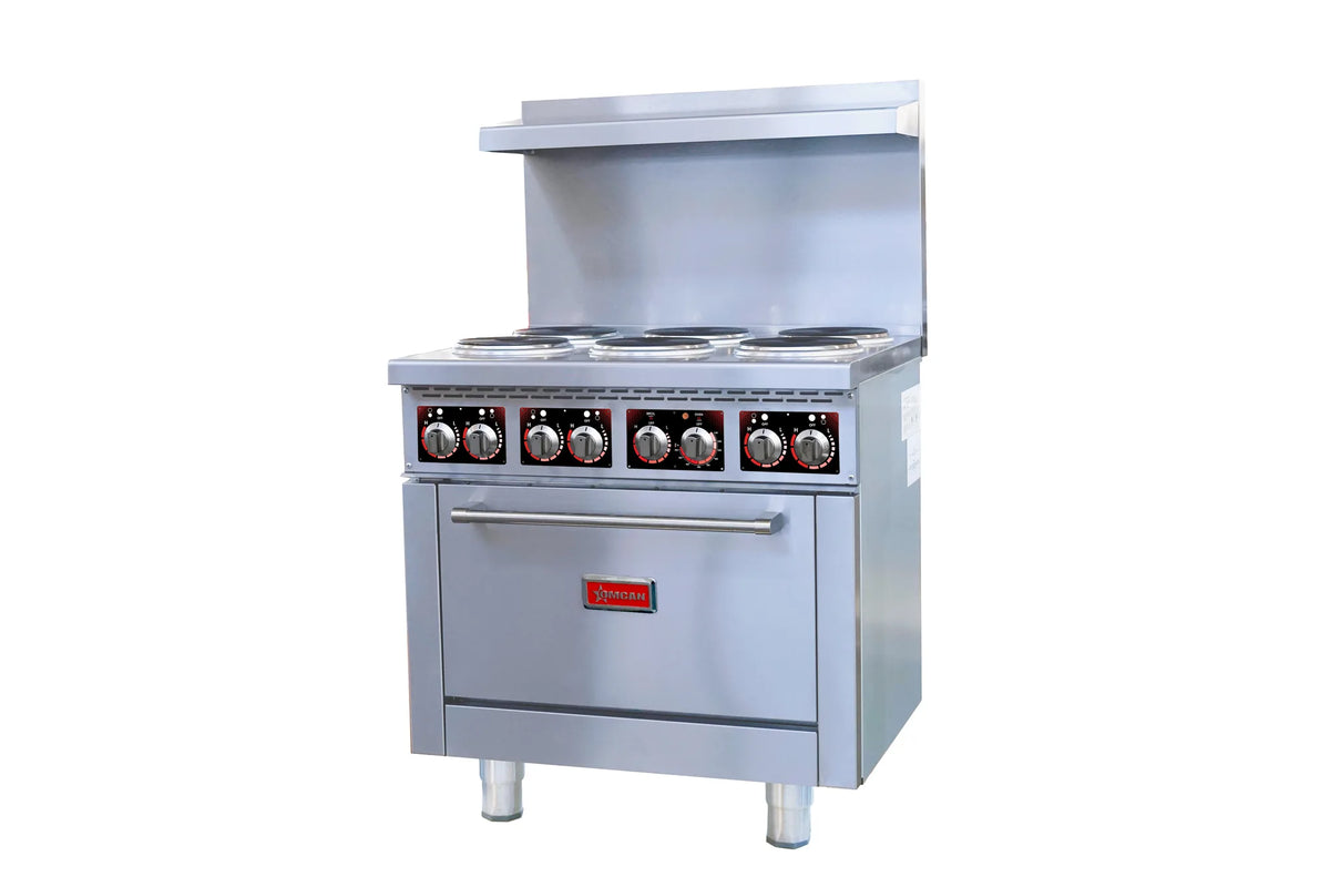 Omcan CE-CN-ER36 208 1 electric range additional view