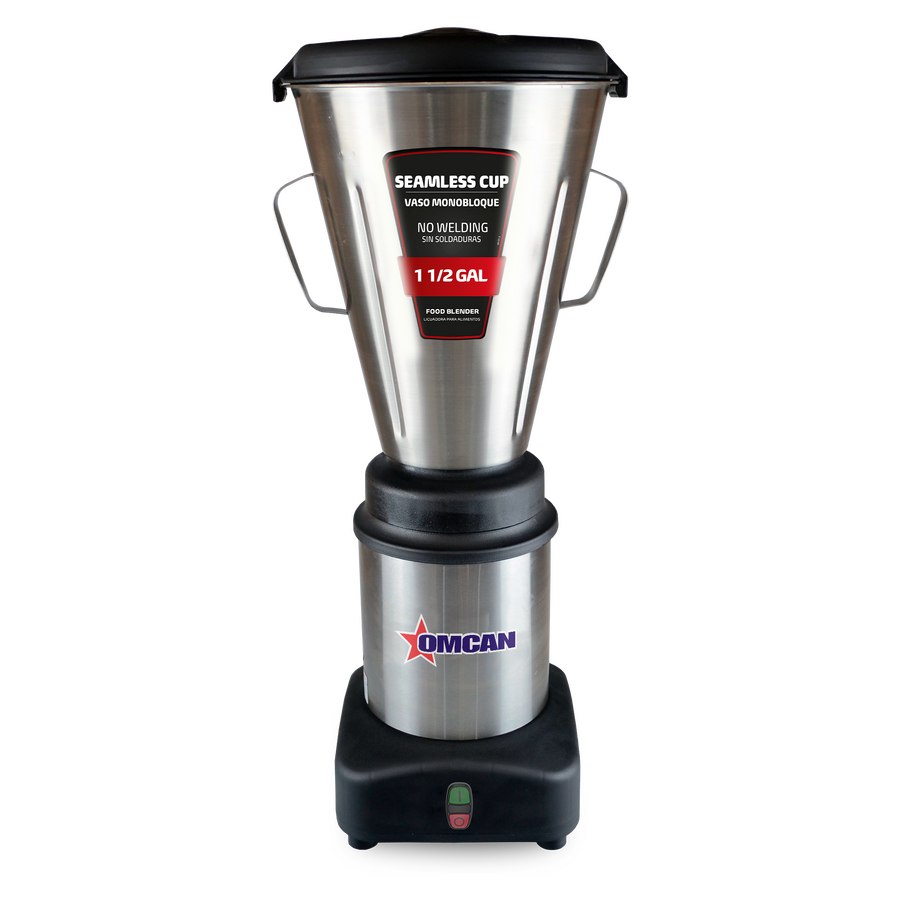 Omcan BL-BR-0006 6 L stainless steel countertop blender with removable cutting unit
