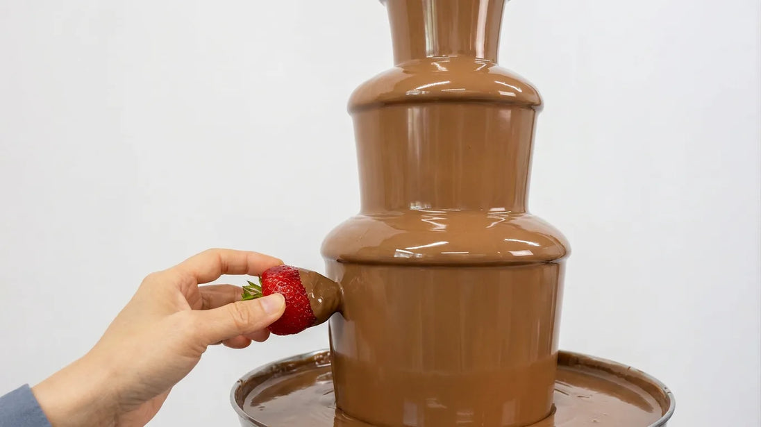 Omcan CF-CN-0004 four tier stainless steel chocolate fountain