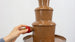 Omcan CF-CN-0004 four tier stainless steel chocolate fountain