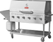 Omcan CE-CN-0048-S LP outdoor BBQ grill alternate view