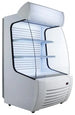 Omcan RS-CN-0360 34 inch white open refrigerated floor display case