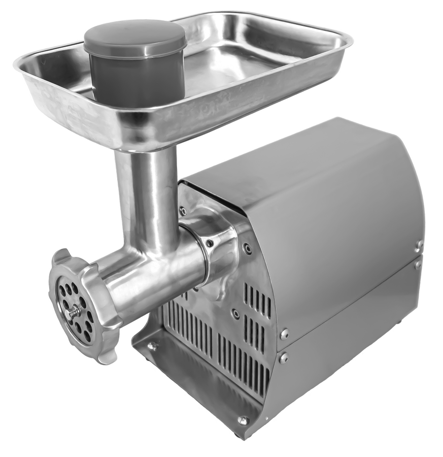 Omcan MG-CN-0008-E number 8 light duty stainless steel electric meat grinder
