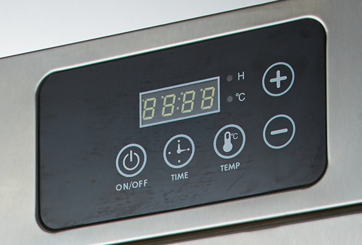 Omcan CE-CN-0016-E 16 tray stainless steel food dehydrator with digital control