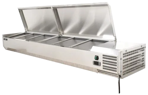 Omcan RS-CN-0009-PSS refrigerated pizza topping rail